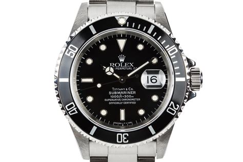 rolex 16610 tiffany|Rolex tiffany dials history.